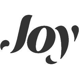 with joy